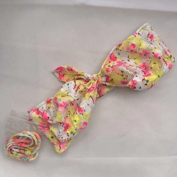 NWT Victoria’s Secret Bandeau Bikini Top size Med with removable straps - Picture 3 of 8